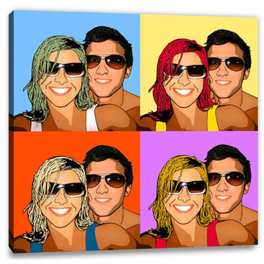 Bild von   pop art  warhol classic wcjpg | Individuelle 🎁 persönliche 🎁 personalisierte Geschenke bedruckt ▪ bestickt ▪ graviert