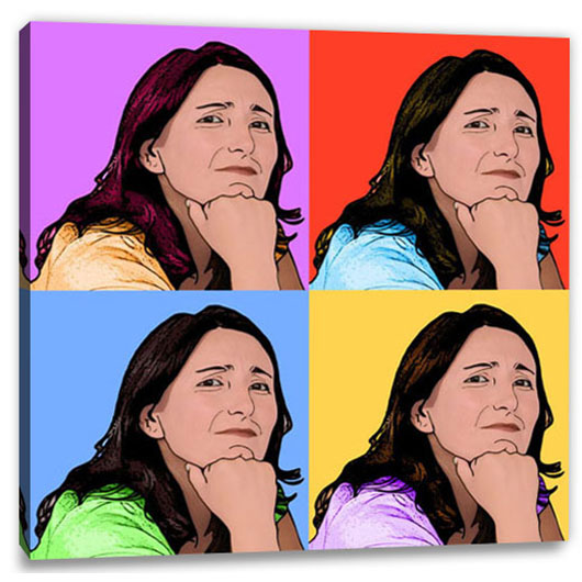 Bild von   pop art  warhol classic wcjpg | Individuelle 🎁 persönliche 🎁 personalisierte Geschenke bedruckt ▪ bestickt ▪ graviert