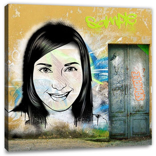 Bild von   pop art graffiti  gra ijpg | Individuelle 🎁 persönliche 🎁 personalisierte Geschenke bedruckt ▪ bestickt ▪ graviert