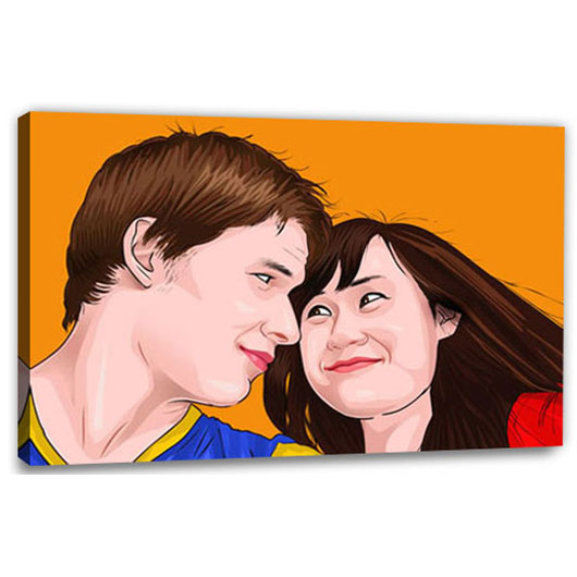 Bild von   pop art  comic style  cojpg | Individuelle 🎁 persönliche 🎁 personalisierte Geschenke bedruckt ▪ bestickt ▪ graviert