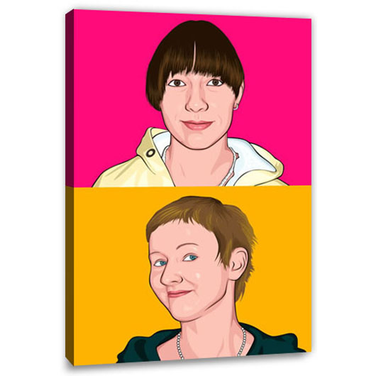 Bild von   pop art  comic style  cojpg | Individuelle 🎁 persönliche 🎁 personalisierte Geschenke bedruckt ▪ bestickt ▪ graviert