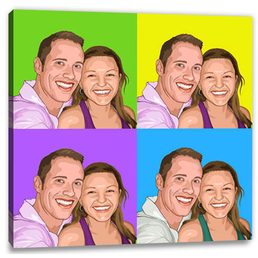 Bild von   pop art  comic style  cojpg | Individuelle 🎁 persönliche 🎁 personalisierte Geschenke bedruckt ▪ bestickt ▪ graviert