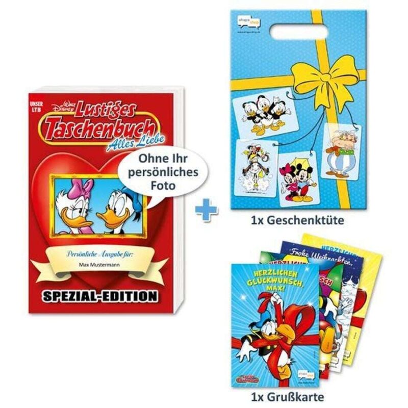 Bild von   lustige taschenbuecher geschenjpg | Individuelle 🎁 persönliche 🎁 personalisierte Geschenke bedruckt ▪ bestickt ▪ graviert