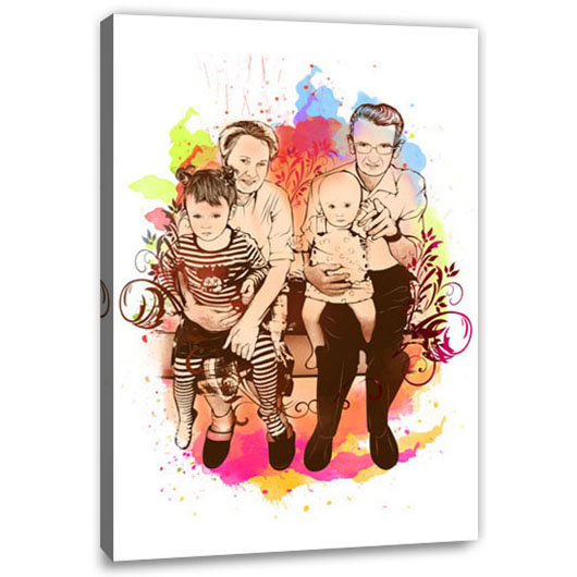 Bild von   pop art splash  spl injpg | Individuelle 🎁 persönliche 🎁 personalisierte Geschenke bedruckt ▪ bestickt ▪ graviert