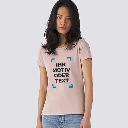 Bild von   damen bio t shirt selbst gestajpg | Individuelle 🎁 persönliche 🎁 personalisierte Geschenke bedruckt ▪ bestickt ▪ graviert