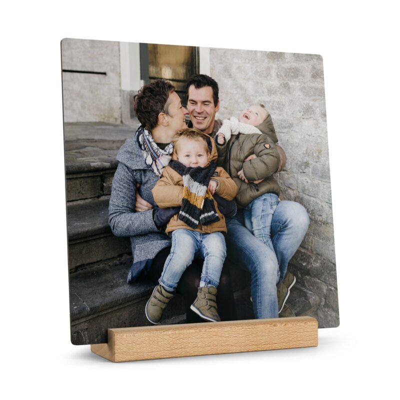 Bild von   fotokachel mit staender vierjpg | Individuelle 🎁 persönliche 🎁 personalisierte Geschenke bedruckt ▪ bestickt ▪ graviert