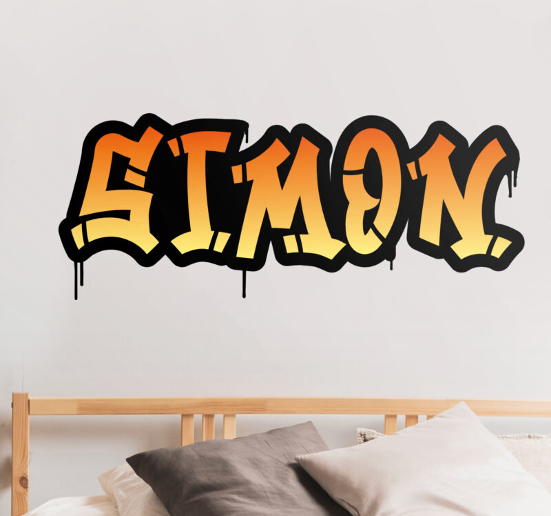 Bild von   personalisierte sticker name ijpg | Individuelle 🎁 persönliche 🎁 personalisierte Geschenke bedruckt ▪ bestickt ▪ graviert