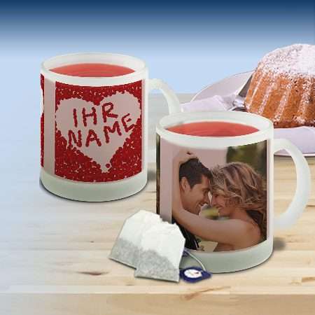 Bild von   glasbecher bedrucken fototasjpg | Individuelle 🎁 persönliche 🎁 personalisierte Geschenke bedruckt ▪ bestickt ▪ graviert