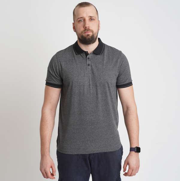 Bild von   maenner kontrast polojpg | Individuelle 🎁 persönliche 🎁 personalisierte Geschenke bedruckt ▪ bestickt ▪ graviert