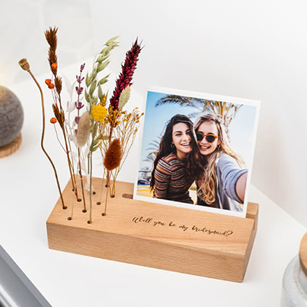 Bild von   fotos im holzaufsteller mit grjpg | Individuelle 🎁 persönliche 🎁 personalisierte Geschenke bedruckt ▪ bestickt ▪ graviert