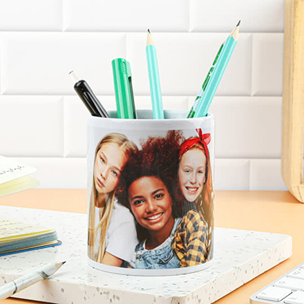 Bild von   stiftehalter personalisiert mijpg | Individuelle 🎁 persönliche 🎁 personalisierte Geschenke bedruckt ▪ bestickt ▪ graviert
