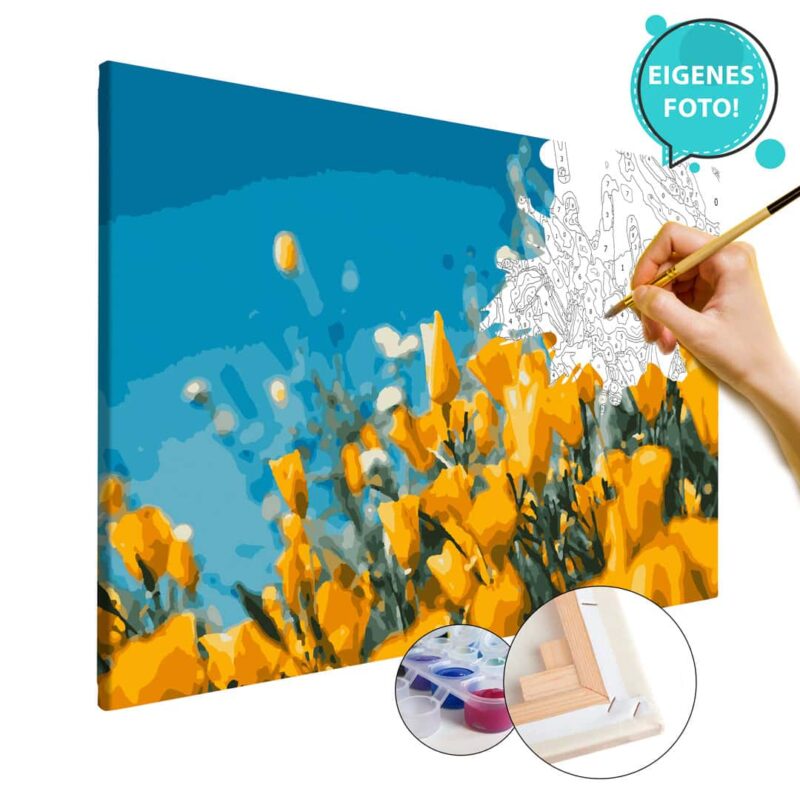Bild von   malen nach zahlen eigenes fotojpg | Individuelle 🎁 persönliche 🎁 personalisierte Geschenke bedruckt ▪ bestickt ▪ graviert
