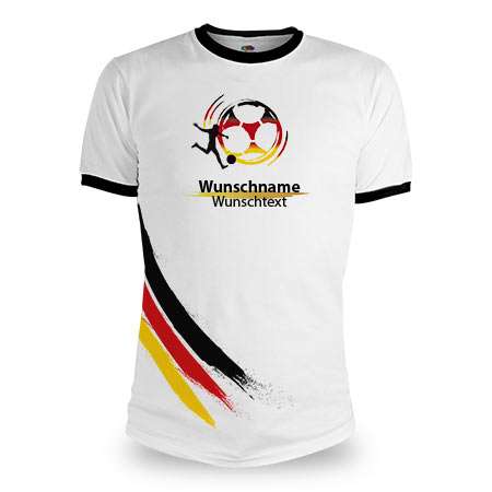 Bild von   fan t shirt deutschland gestjpg | Individuelle 🎁 persönliche 🎁 personalisierte Geschenke bedruckt ▪ bestickt ▪ graviert