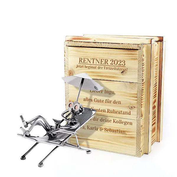 Bild von   geschenk zum ruhestand schrajpg | Individuelle 🎁 persönliche 🎁 personalisierte Geschenke bedruckt ▪ bestickt ▪ graviert
