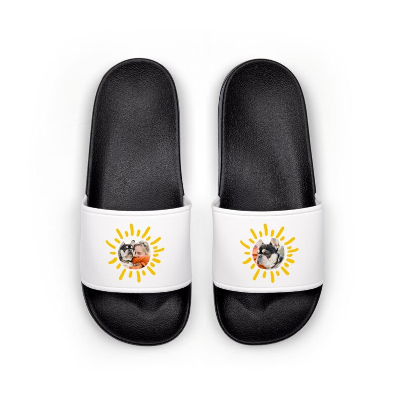 Bild von   badelatschen bedrucken schwajpg | Individuelle 🎁 persönliche 🎁 personalisierte Geschenke bedruckt ▪ bestickt ▪ graviert