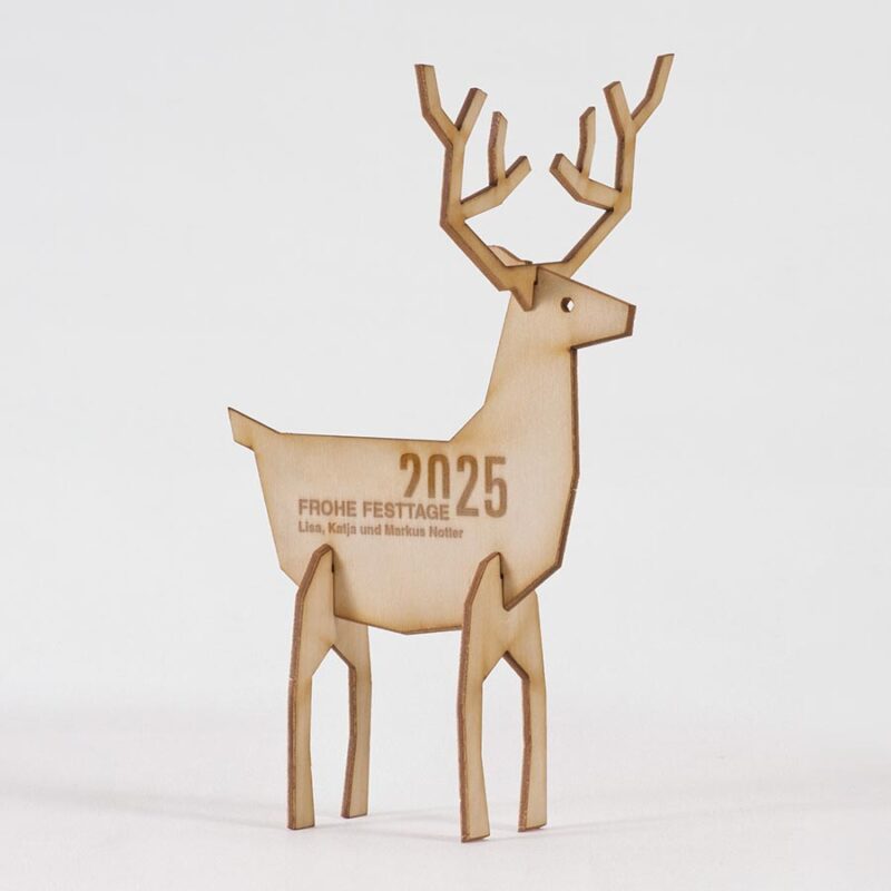 Bild von   weihnachtskarte aus holz aposjpg | Individuelle 🎁 persönliche 🎁 personalisierte Geschenke bedruckt ▪ bestickt ▪ graviert