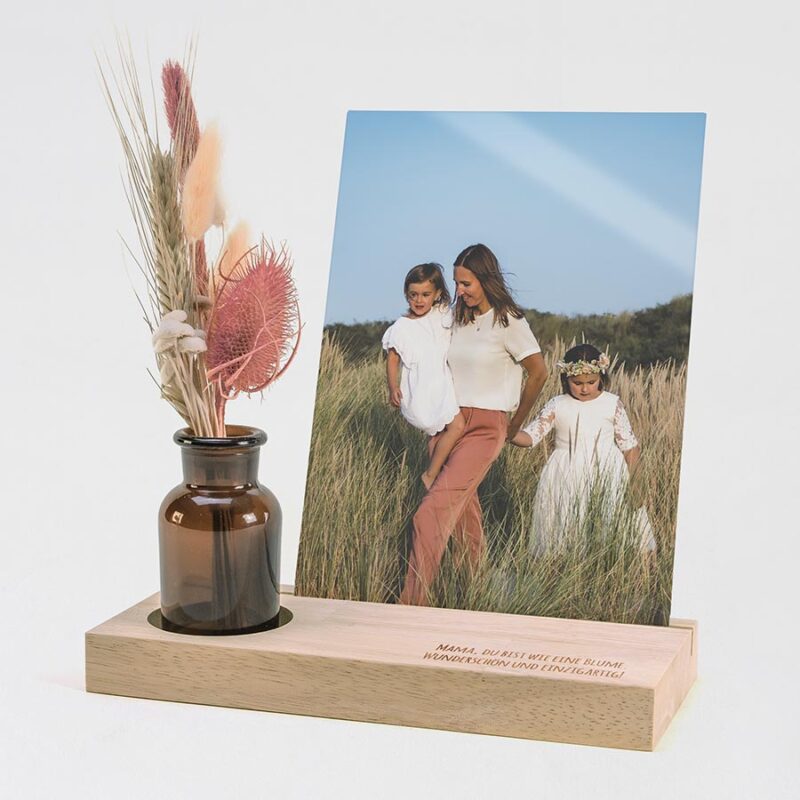 Bild von   fotohalter aus holz quotjpg | Individuelle 🎁 persönliche 🎁 personalisierte Geschenke bedruckt ▪ bestickt ▪ graviert