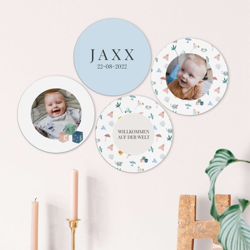 Bild von   fotokachel rund  stueckjpg | Individuelle 🎁 persönliche 🎁 personalisierte Geschenke bedruckt ▪ bestickt ▪ graviert