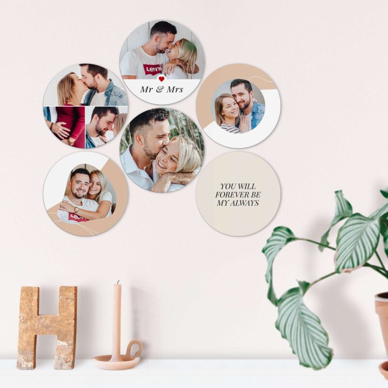 Bild von   fotokachel rund  stueckjpg | Individuelle 🎁 persönliche 🎁 personalisierte Geschenke bedruckt ▪ bestickt ▪ graviert
