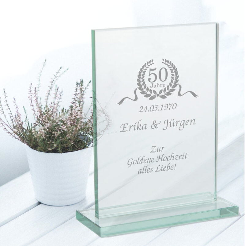 Bild von   personalisierter glaspokal zujpg | Individuelle 🎁 persönliche 🎁 personalisierte Geschenke bedruckt ▪ bestickt ▪ graviert
