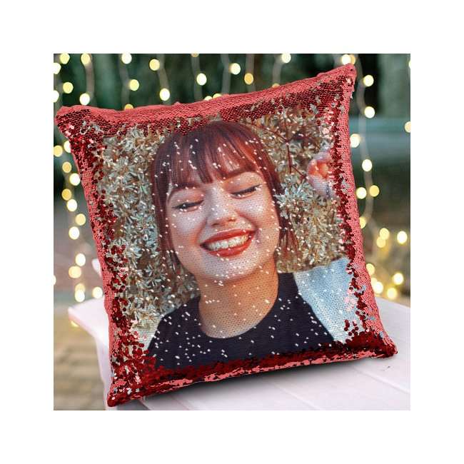 Bild von   fotokissen mit wendepaillettenjpg | Individuelle 🎁 persönliche 🎁 personalisierte Geschenke bedruckt ▪ bestickt ▪ graviert