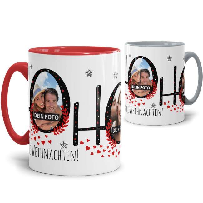 Bild von   weihnachtstasse selbst gestaltjpg | Individuelle 🎁 persönliche 🎁 personalisierte Geschenke bedruckt ▪ bestickt ▪ graviert