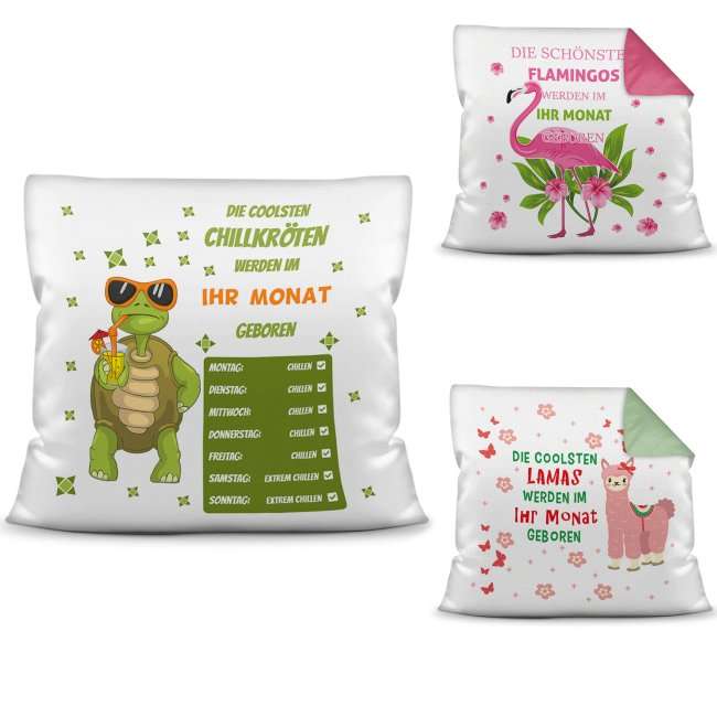 Bild von   geburtstagskissen tiere mijpg | Individuelle 🎁 persönliche 🎁 personalisierte Geschenke bedruckt ▪ bestickt ▪ graviert