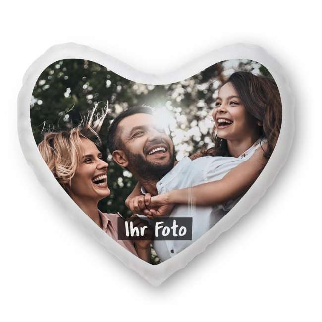 Bild von   herzkissen selbst gestaltenjpg | Individuelle 🎁 persönliche 🎁 personalisierte Geschenke bedruckt ▪ bestickt ▪ graviert