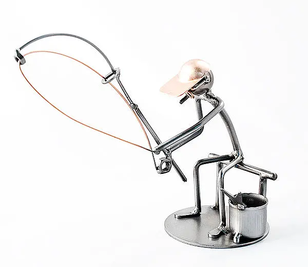 Bild von   metallmann angler wired linejpg | Individuelle 🎁 persönliche 🎁 personalisierte Geschenke bedruckt ▪ bestickt ▪ graviert