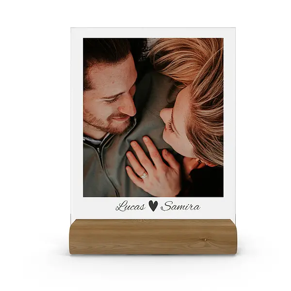 Bild von   fotogeschenk couple acrylschjpg | Individuelle 🎁 persönliche 🎁 personalisierte Geschenke bedruckt ▪ bestickt ▪ graviert