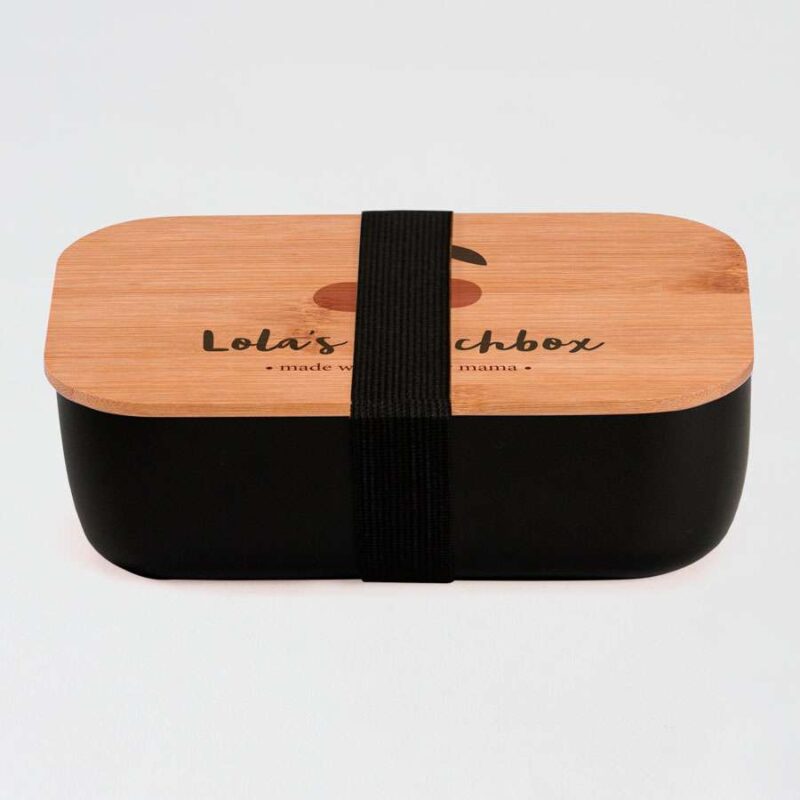 Bild von   bamboo brotdose cherry on topjpg | Individuelle 🎁 persönliche 🎁 personalisierte Geschenke bedruckt ▪ bestickt ▪ graviert