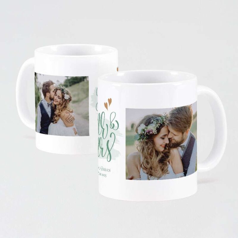 Bild von   bedruckte tasse mr mrs gjpg | Individuelle 🎁 persönliche 🎁 personalisierte Geschenke bedruckt ▪ bestickt ▪ graviert