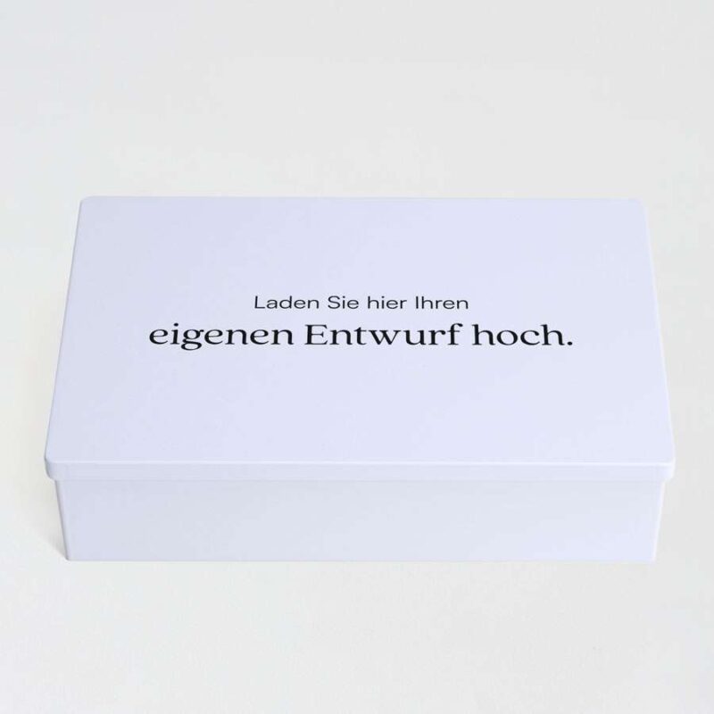 Bild von   keksdose white cookiebox injpg | Individuelle 🎁 persönliche 🎁 personalisierte Geschenke bedruckt ▪ bestickt ▪ graviert