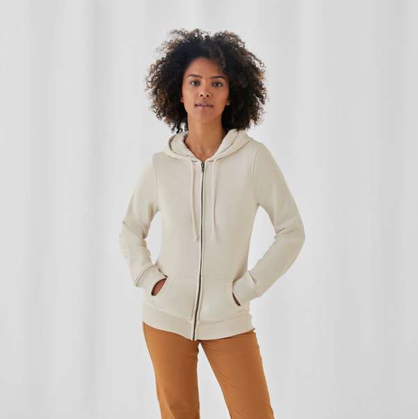 Bild von   damen kapuzenjacke inspirejpg | Individuelle 🎁 persönliche 🎁 personalisierte Geschenke bedruckt ▪ bestickt ▪ graviert