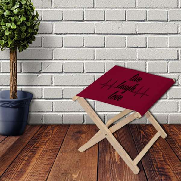 Bild von   holz klapphockerjpg | Individuelle 🎁 persönliche 🎁 personalisierte Geschenke bedruckt ▪ bestickt ▪ graviert