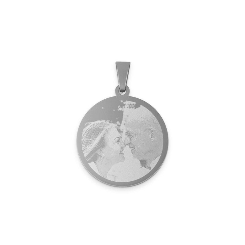 Bild von   runder anhaenger mit foto sijpg | Individuelle 🎁 persönliche 🎁 personalisierte Geschenke bedruckt ▪ bestickt ▪ graviert