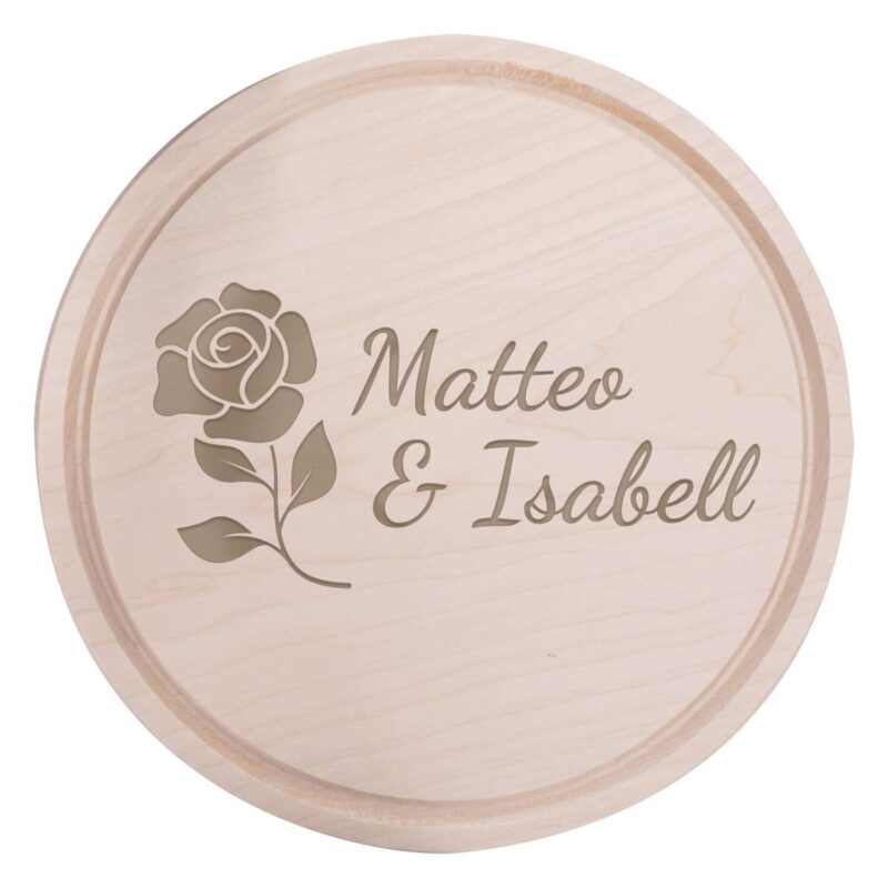 Bild von   fruehstuecksbrettchen holz runjpg | Individuelle 🎁 persönliche 🎁 personalisierte Geschenke bedruckt ▪ bestickt ▪ graviert