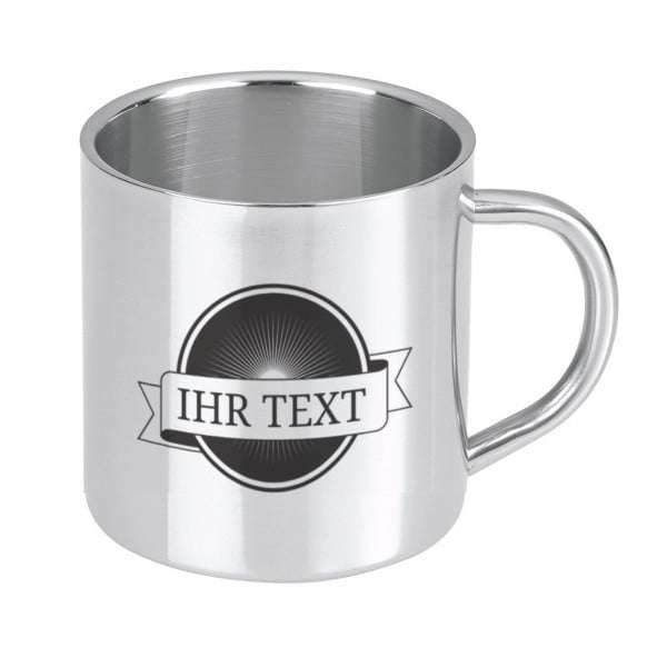Bild von   edelstahlbecher badges mit mjpg | Individuelle 🎁 persönliche 🎁 personalisierte Geschenke bedruckt ▪ bestickt ▪ graviert