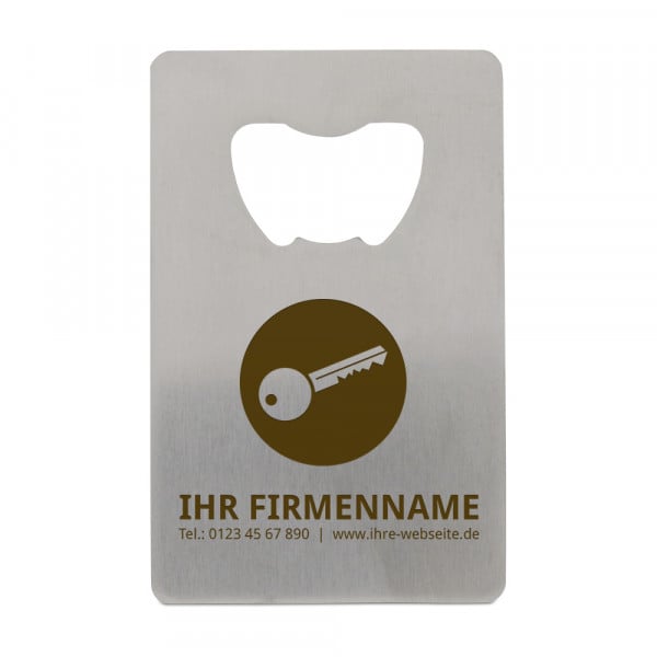 Bild von   edelstahl flaschenoeffner gewjpg | Individuelle 🎁 persönliche 🎁 personalisierte Geschenke bedruckt ▪ bestickt ▪ graviert