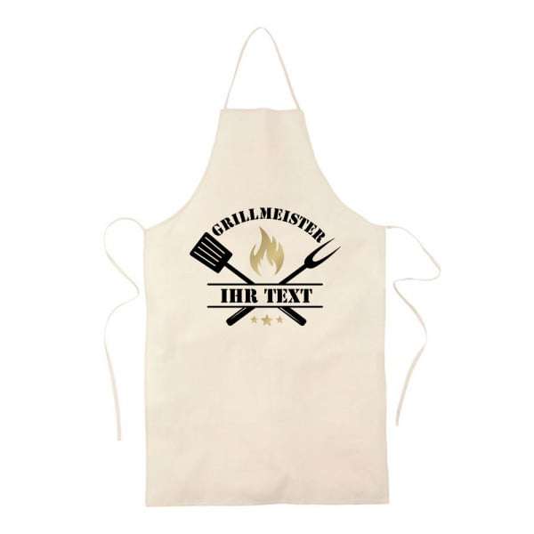 Bild von   schuerze grillmeister grillmjpg | Individuelle 🎁 persönliche 🎁 personalisierte Geschenke bedruckt ▪ bestickt ▪ graviert