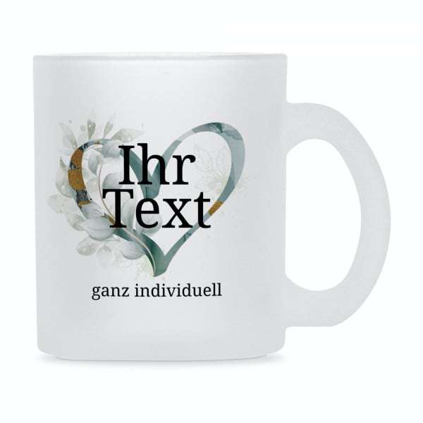 Bild von   w glastasse aquarell herzjpg | Individuelle 🎁 persönliche 🎁 personalisierte Geschenke bedruckt ▪ bestickt ▪ graviert