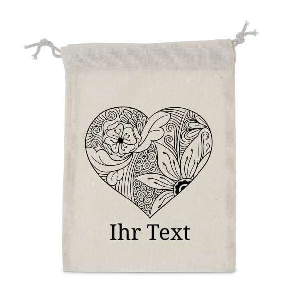 Bild von   w baumwollbeutel zentanglejpg | Individuelle 🎁 persönliche 🎁 personalisierte Geschenke bedruckt ▪ bestickt ▪ graviert