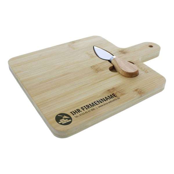 Bild von   kaesebrett mit messer gewerbejpg | Individuelle 🎁 persönliche 🎁 personalisierte Geschenke bedruckt ▪ bestickt ▪ graviert