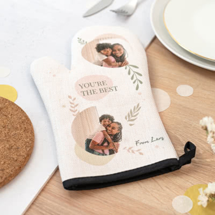 Bild von   ofenhandschuh personalisiertjpg | Individuelle 🎁 persönliche 🎁 personalisierte Geschenke bedruckt ▪ bestickt ▪ graviert