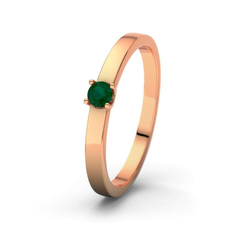 Bild von   smaragd rotgoldring yasminjpg | Individuelle 🎁 persönliche 🎁 personalisierte Geschenke bedruckt ▪ bestickt ▪ graviert