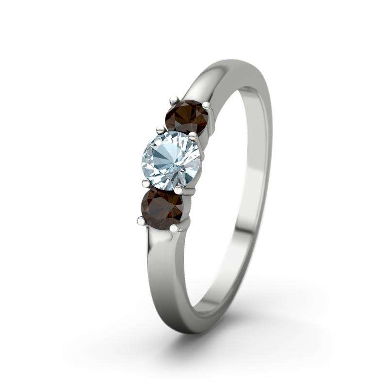 Bild von   aquamarin platinumring roubyjpg | Individuelle 🎁 persönliche 🎁 personalisierte Geschenke bedruckt ▪ bestickt ▪ graviert