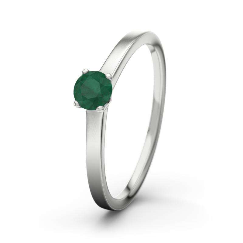 Bild von   smaragd platinumring jenniferjpg | Individuelle 🎁 persönliche 🎁 personalisierte Geschenke bedruckt ▪ bestickt ▪ graviert