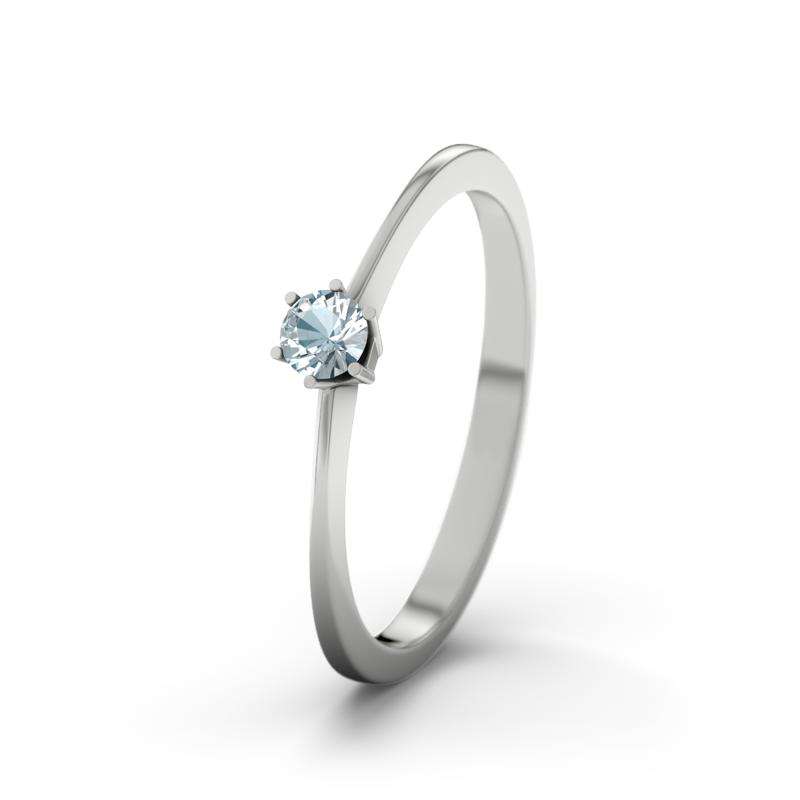 Bild von   aquamarin sterlingsilberring ajpg | Individuelle 🎁 persönliche 🎁 personalisierte Geschenke bedruckt ▪ bestickt ▪ graviert
