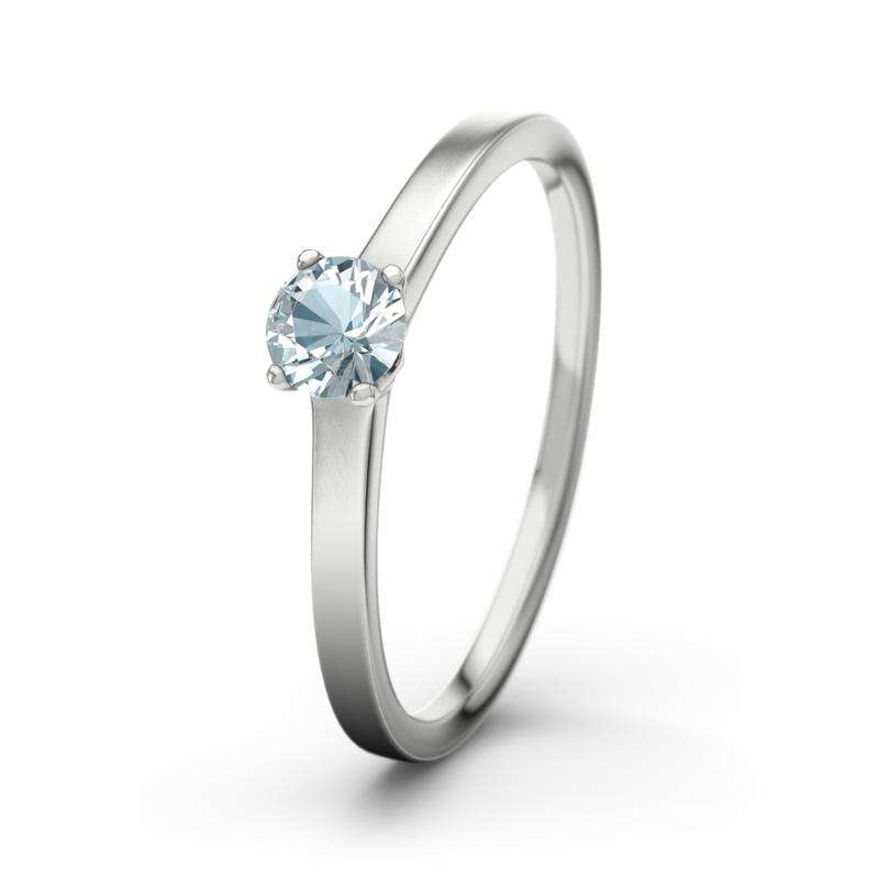 Bild von   aquamarin platinumring jennifejpg | Individuelle 🎁 persönliche 🎁 personalisierte Geschenke bedruckt ▪ bestickt ▪ graviert