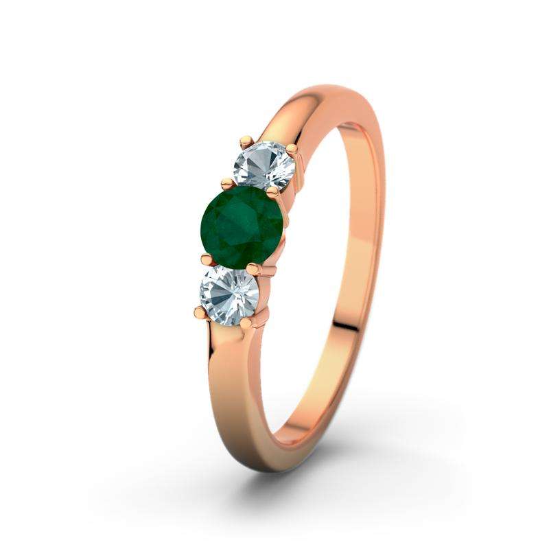 Bild von   smaragd rotgoldring rouby rjpg | Individuelle 🎁 persönliche 🎁 personalisierte Geschenke bedruckt ▪ bestickt ▪ graviert